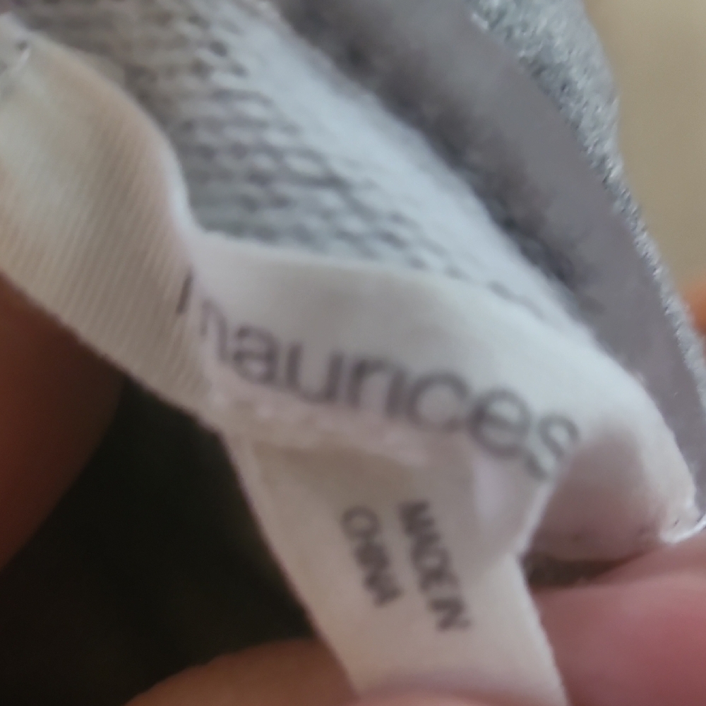 Maurices Soft Gray Knit Fabric